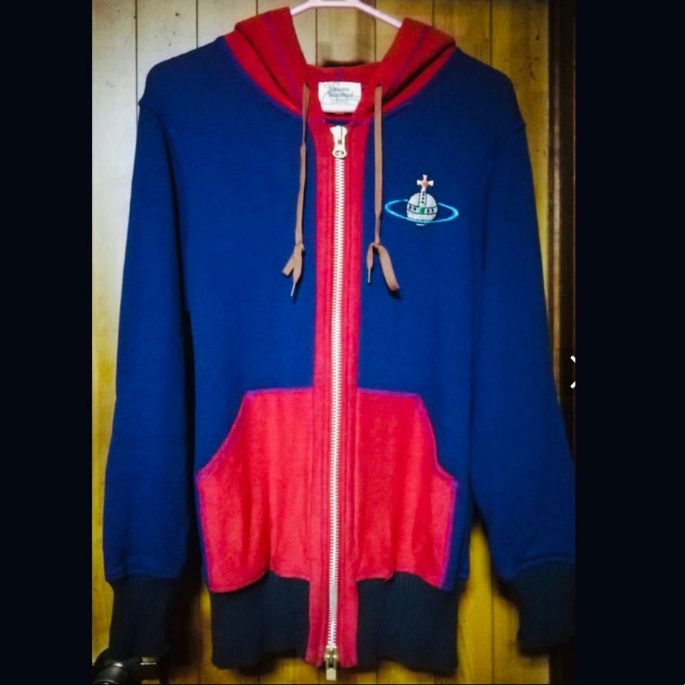 Vivienne Westwood hoodie sweatshirt jacket bomber